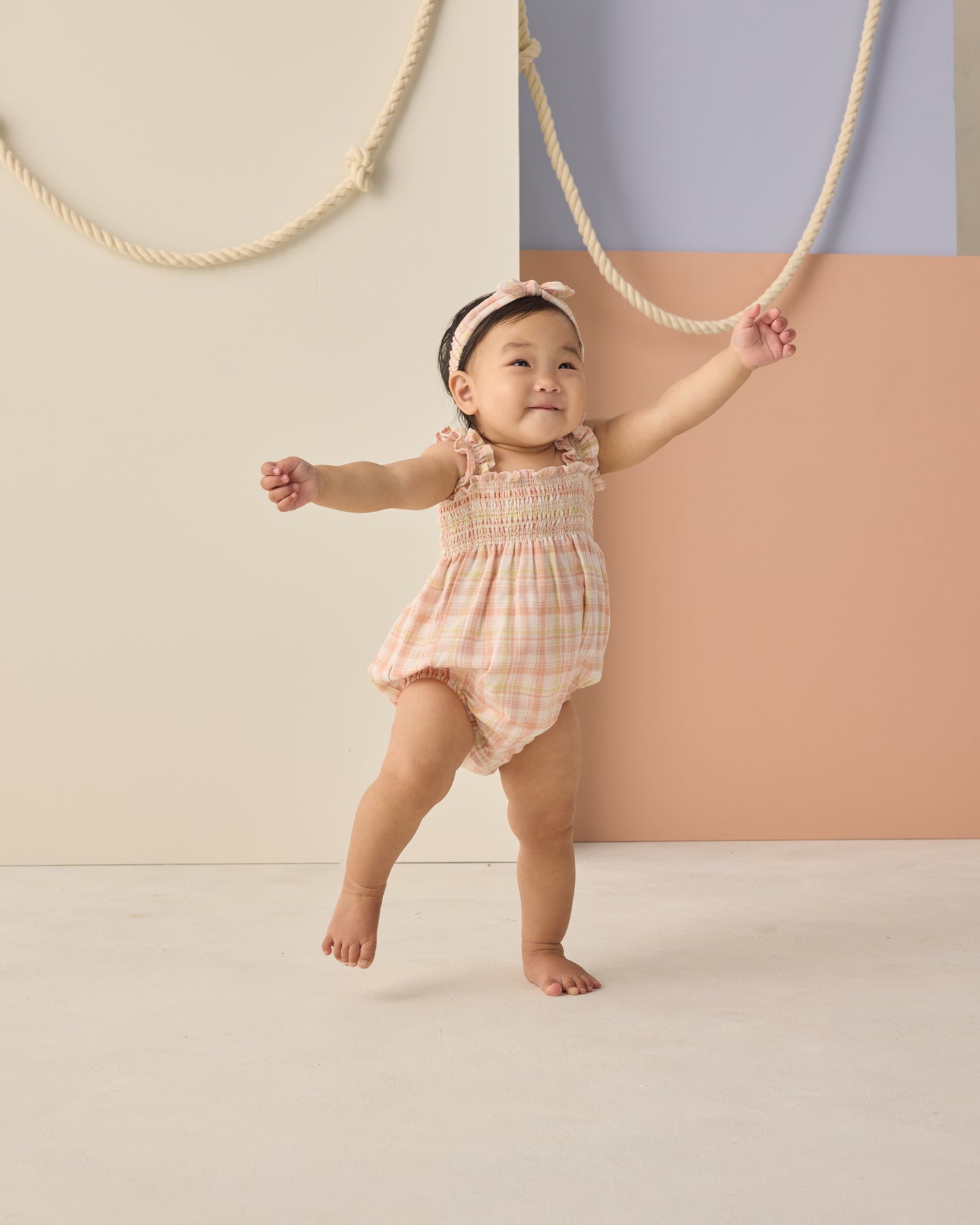 Julia Romper || Summer Plaid
