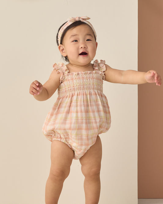 Julia Romper || Summer Plaid