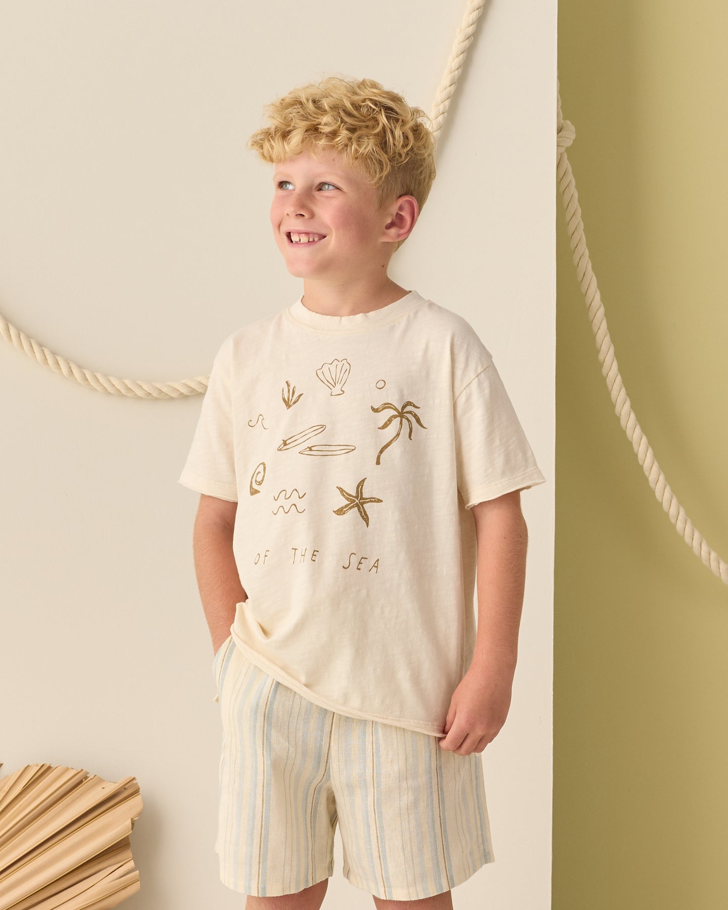 Perry Short || Sea Stripe