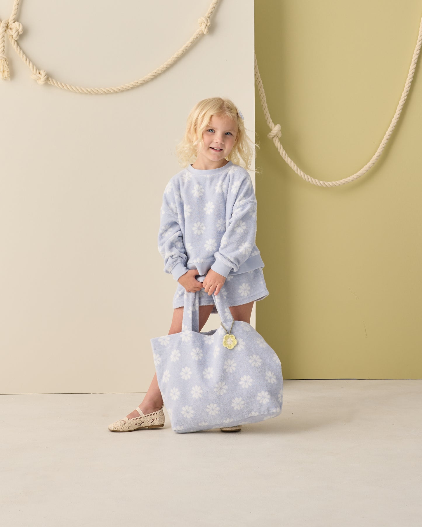 Karli Set || Periwinkle Daisy