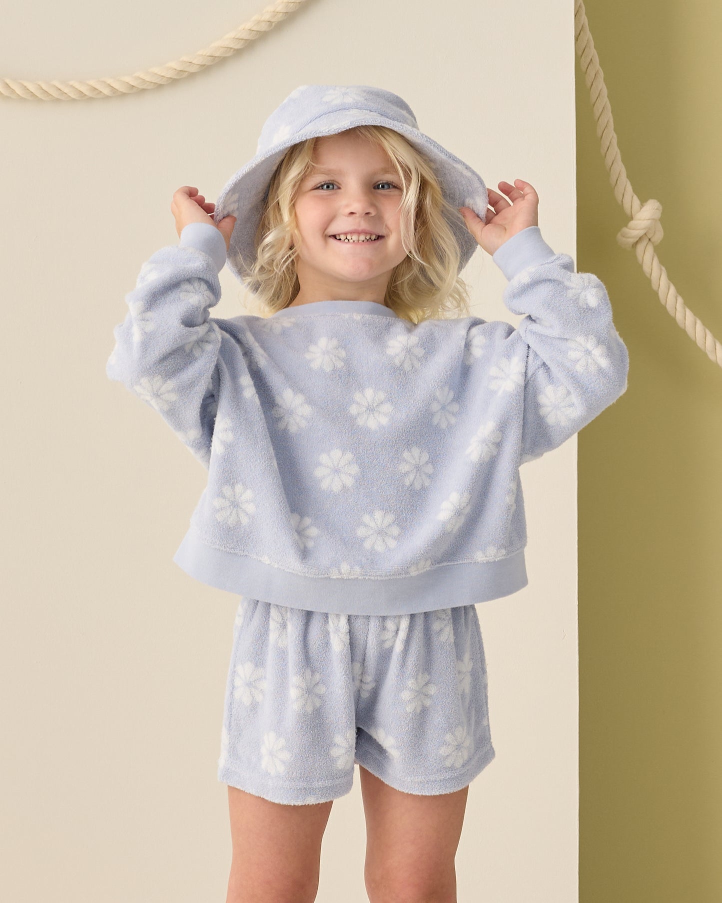 Karli Set || Periwinkle Daisy