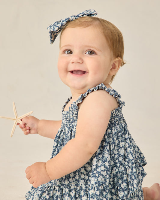 Bow || Navy Floral