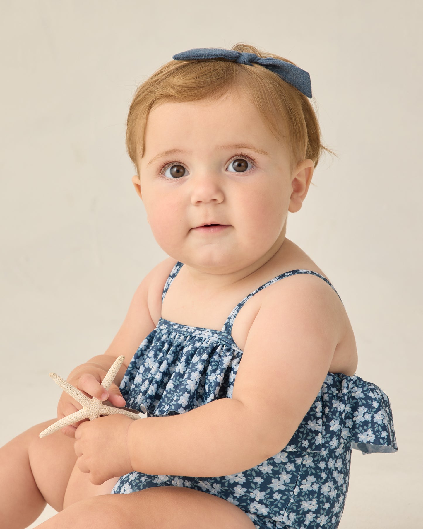 Little Knot Headband || Navy