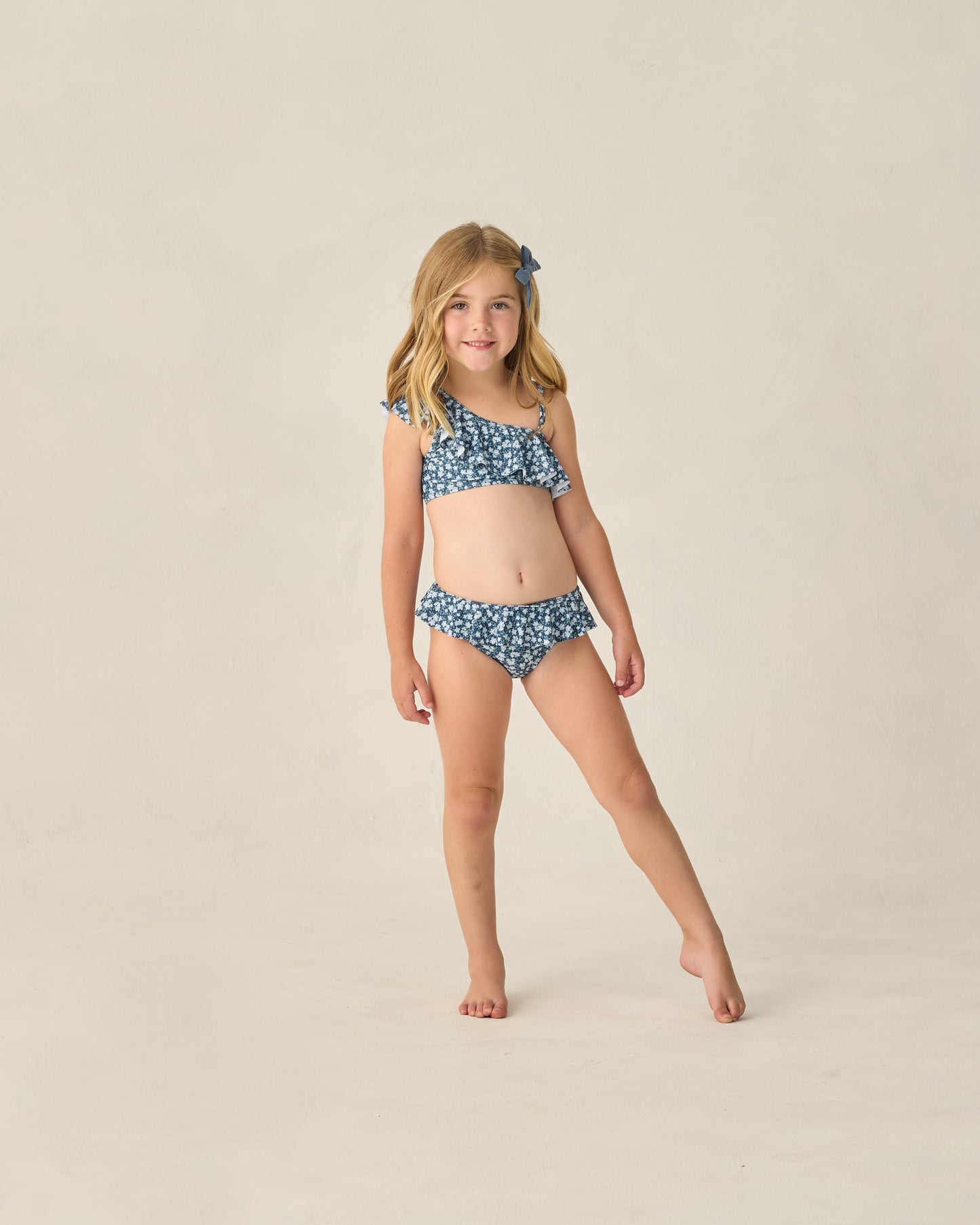 Skirted Bikini || Navy Floral