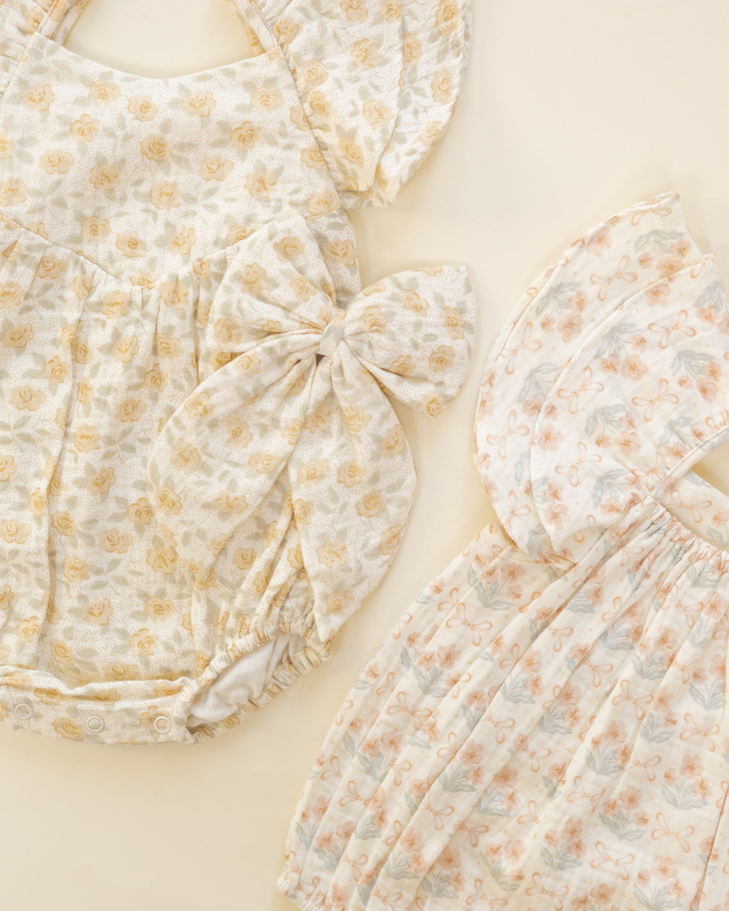 Roxy Romper || Yellow Floral