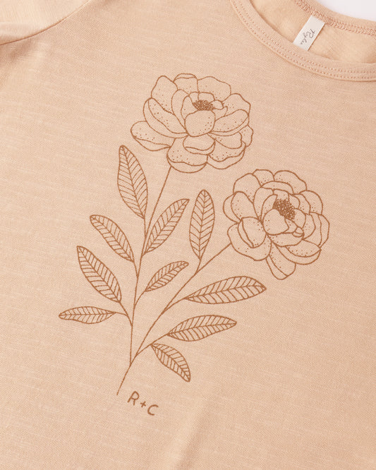 Basic Tee || Peony