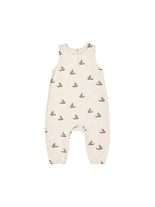 Mills Jumpsuit | Sailboats