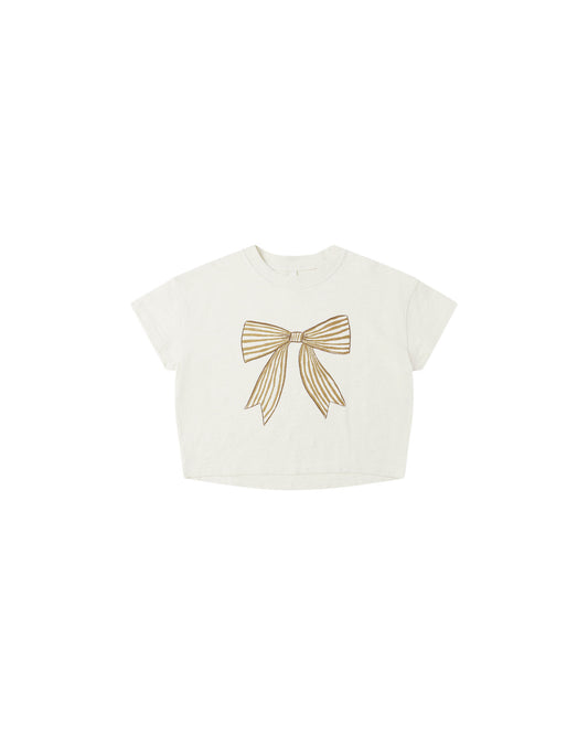 Boxy Tee || Bow