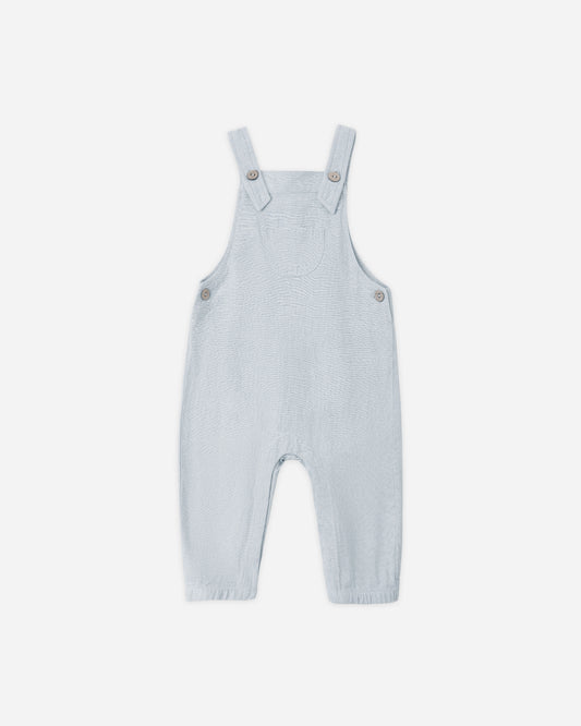 Baby Overall || Heathered Light Blue