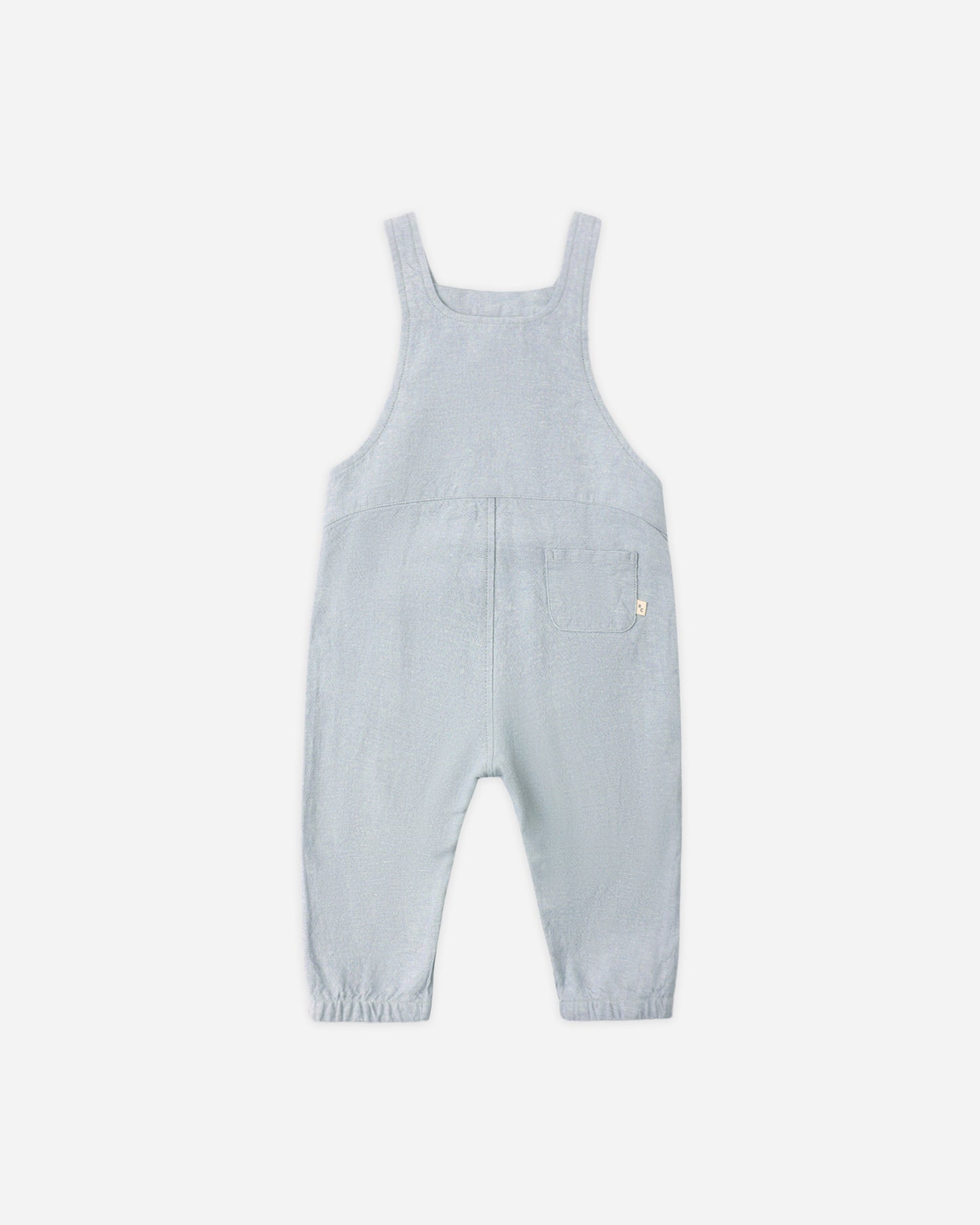Baby Overall || Heathered Light Blue