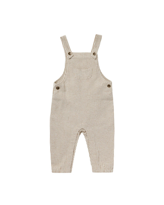 Baby Overalls | Brass Pinstripe