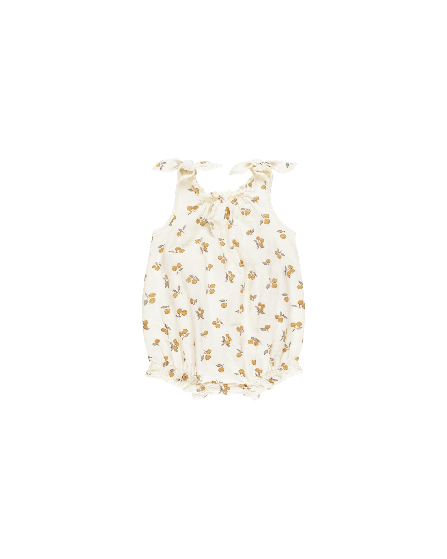 Shoulder Tie Bubble || Oranges