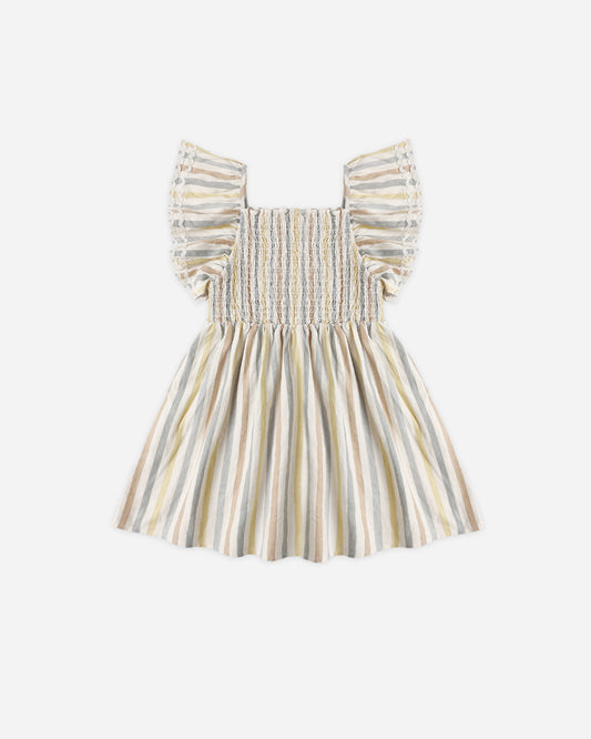 Lindsay Dress || Valencia Stripe