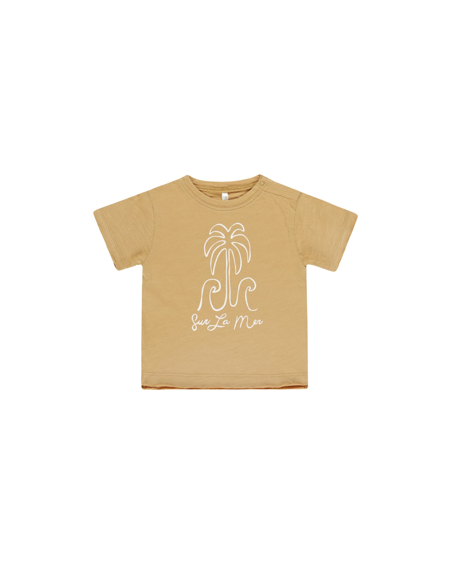 Raw Edge Tee || Sur La Mer