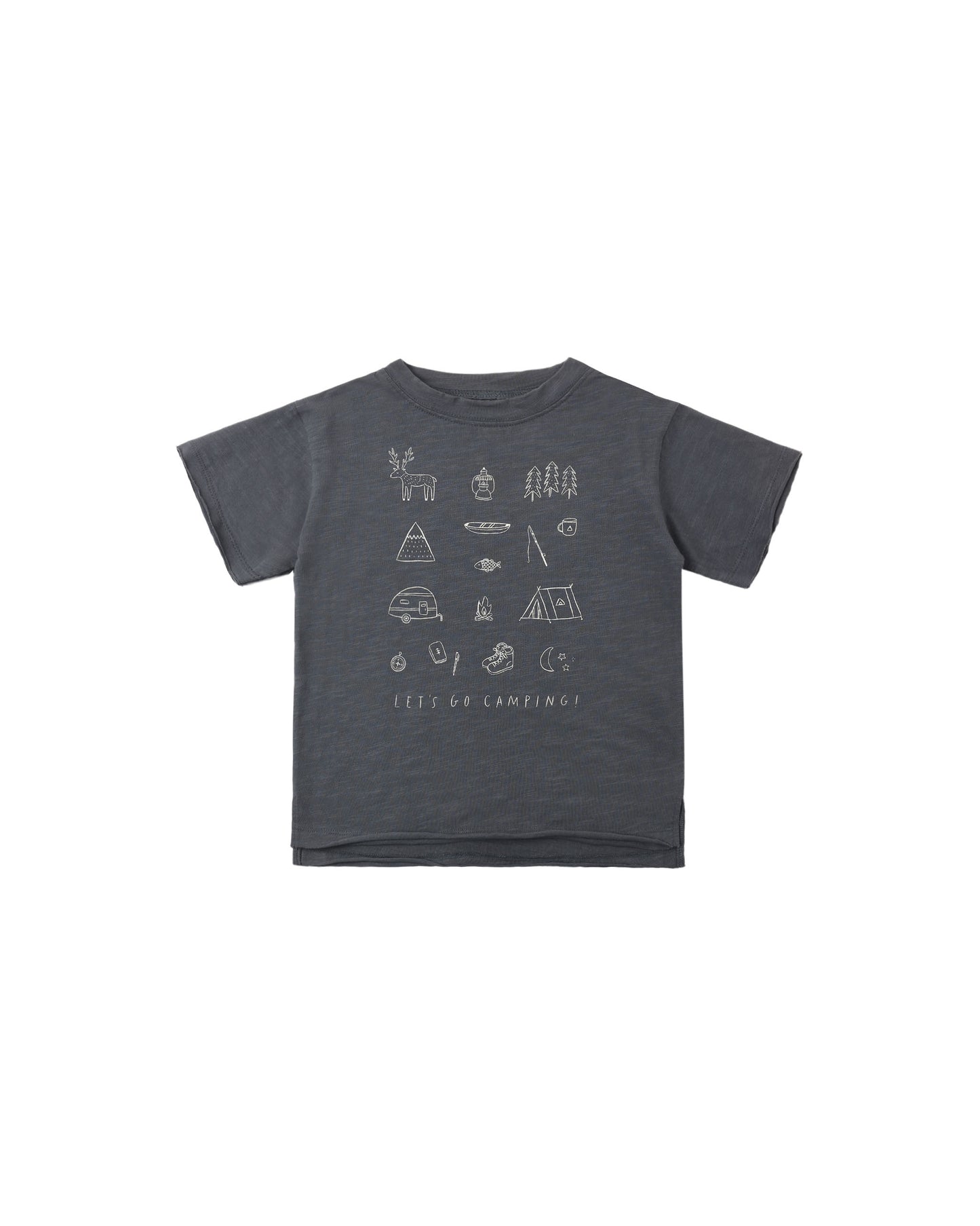Raw Edge Tee || Let's Go Camping