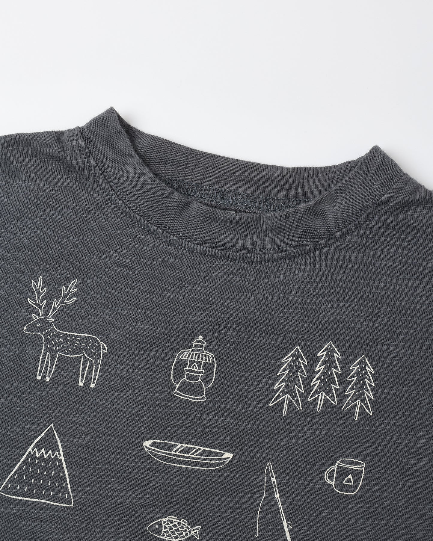 Raw Edge Tee || Let's Go Camping