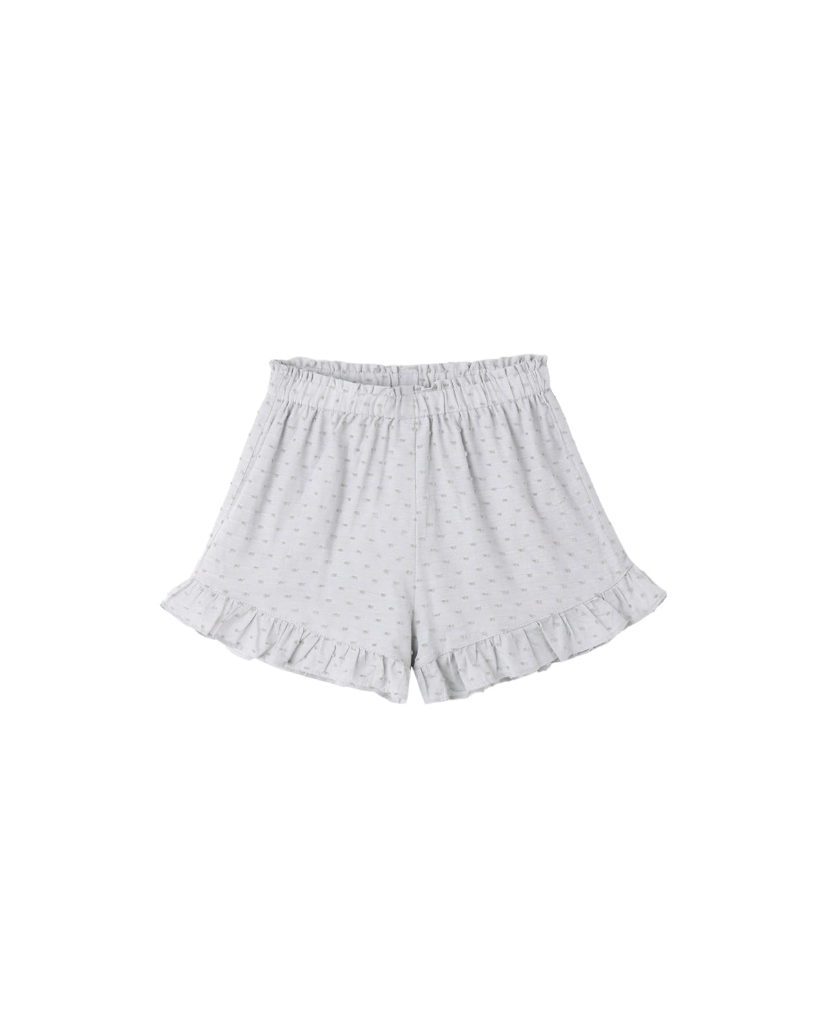 Ruffle Shorts | Dusty Blue