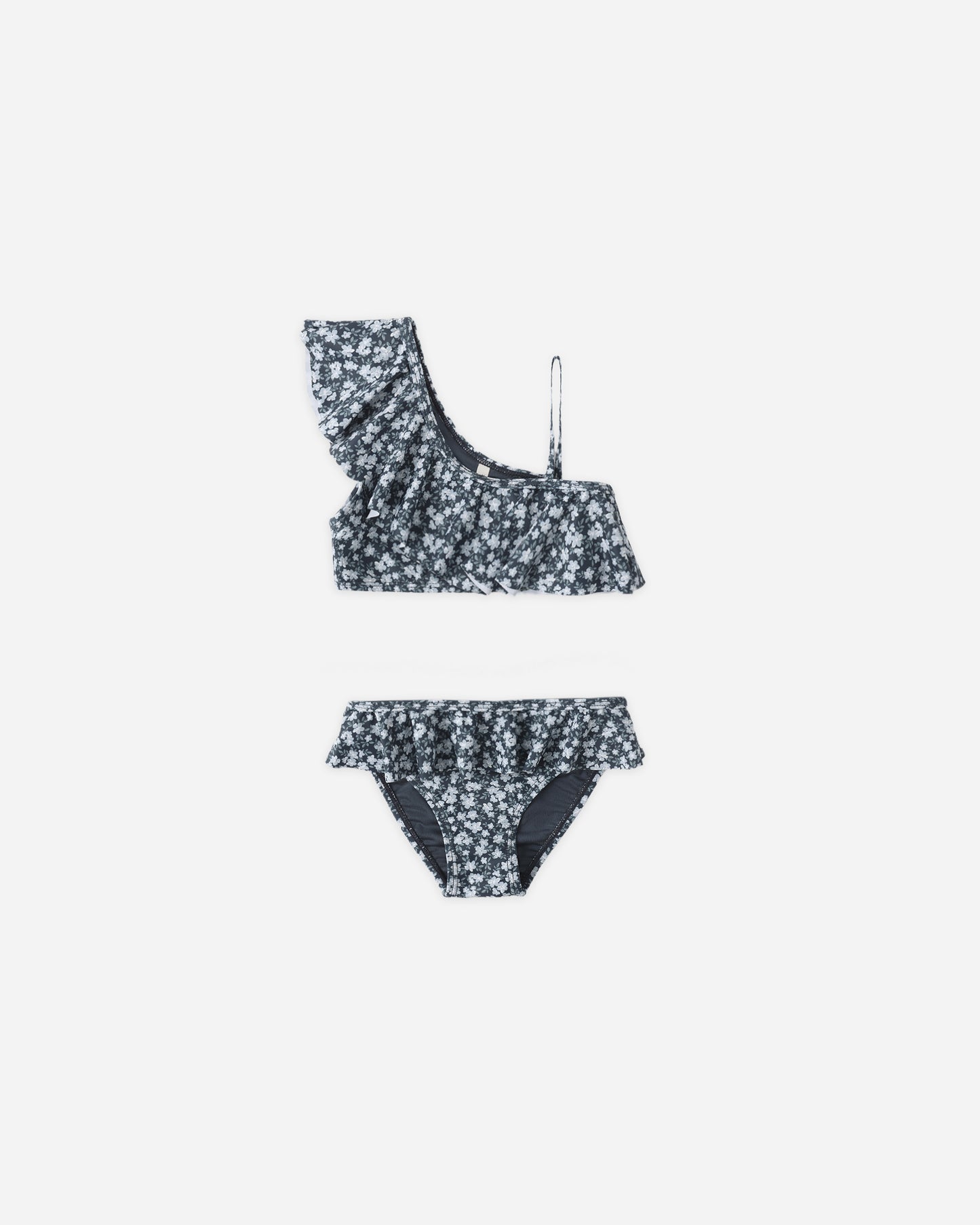 Skirted Bikini || Navy Floral