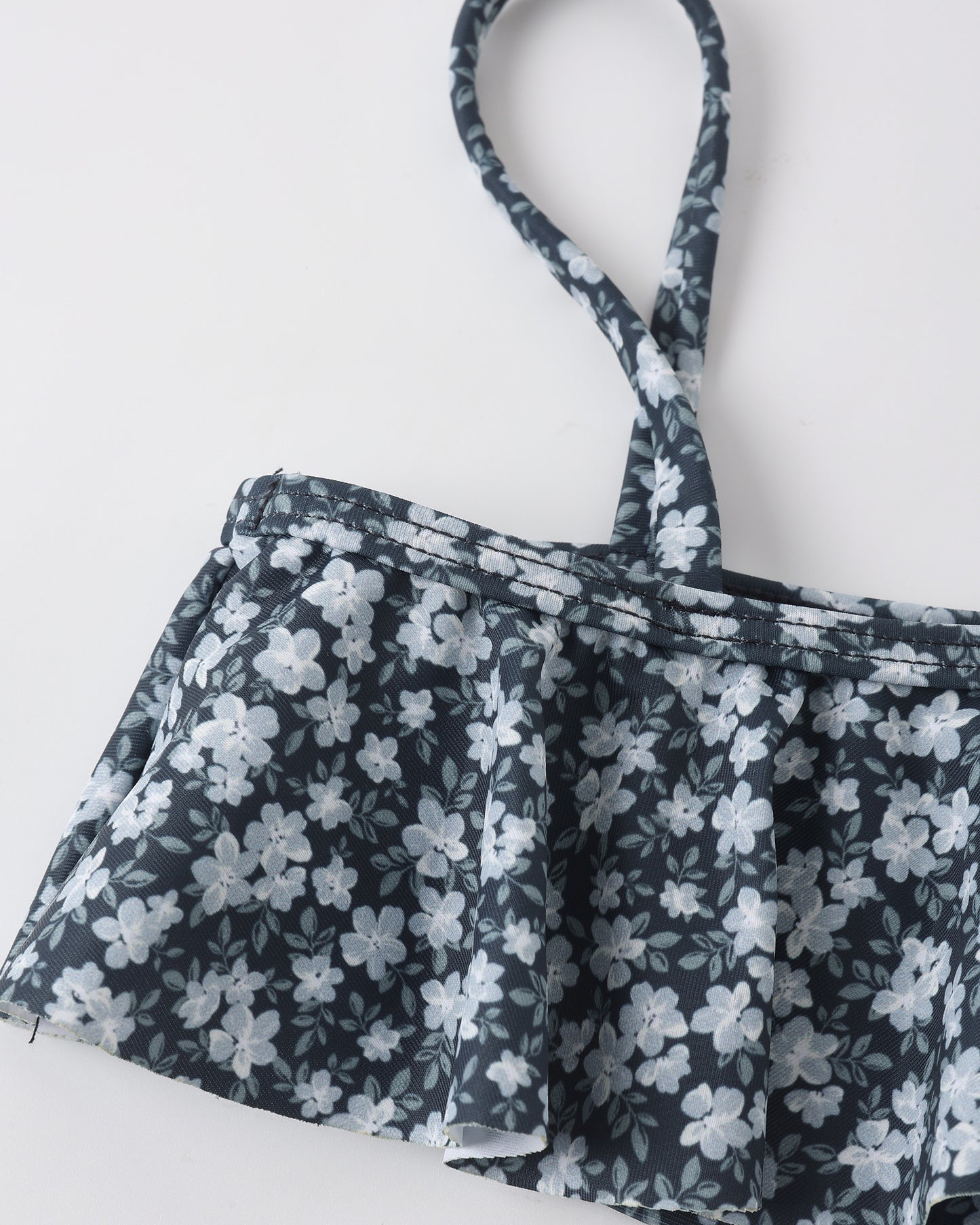 Skirted Bikini || Navy Floral