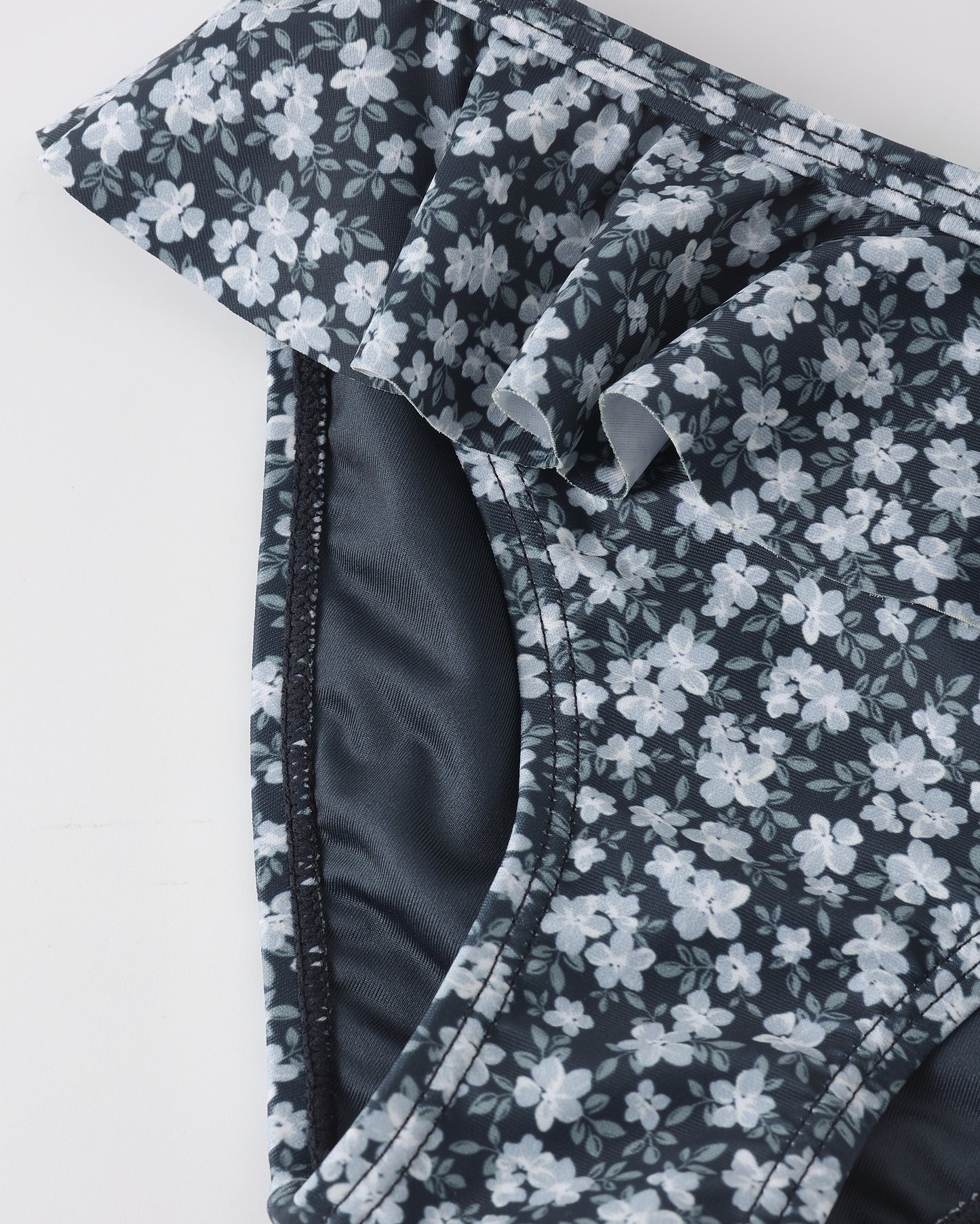 Skirted Bikini || Navy Floral