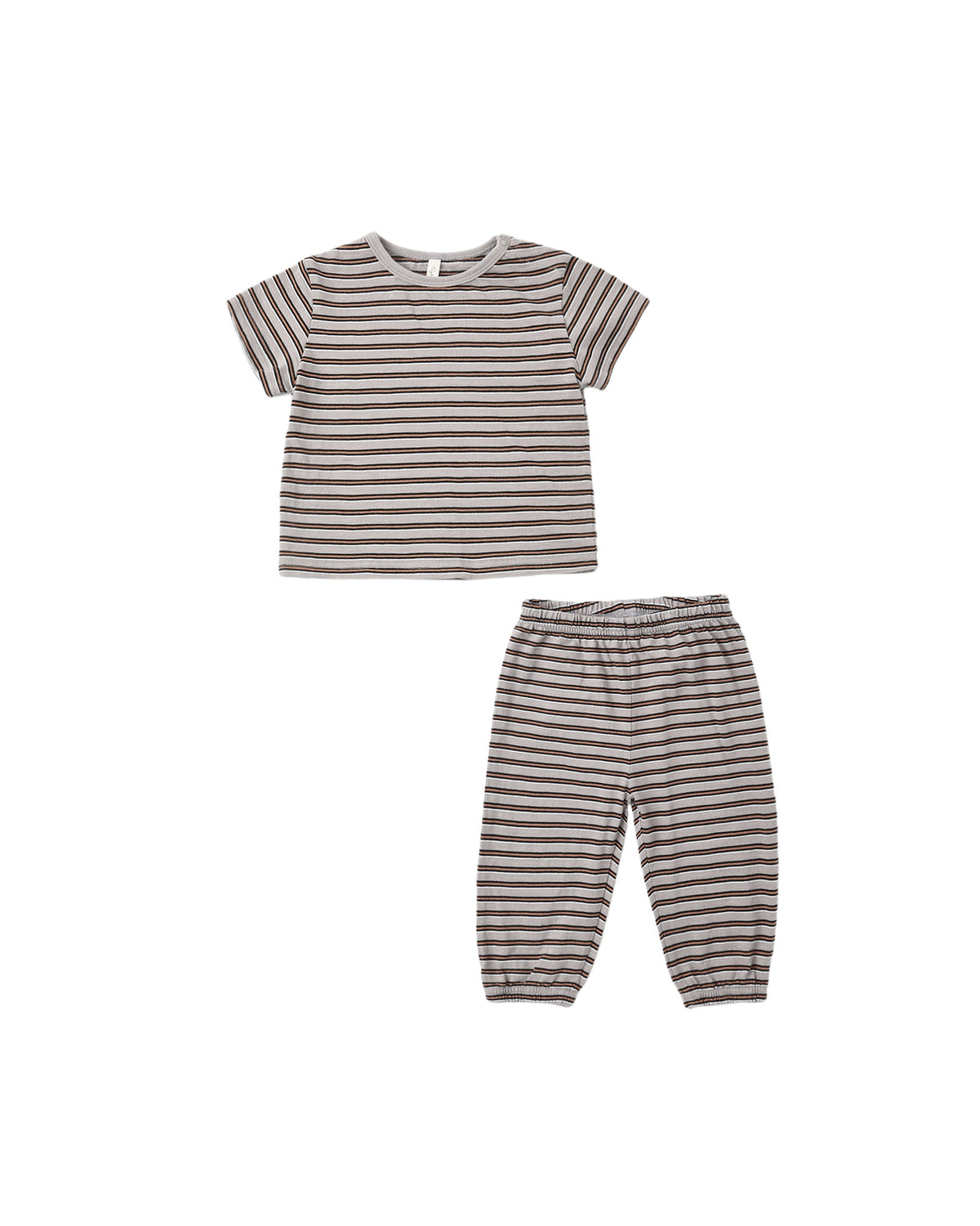 Jersey Tee + Pant Set | Vintage Stripe