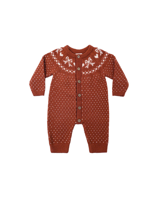 Fair Isle Romper | Ruby