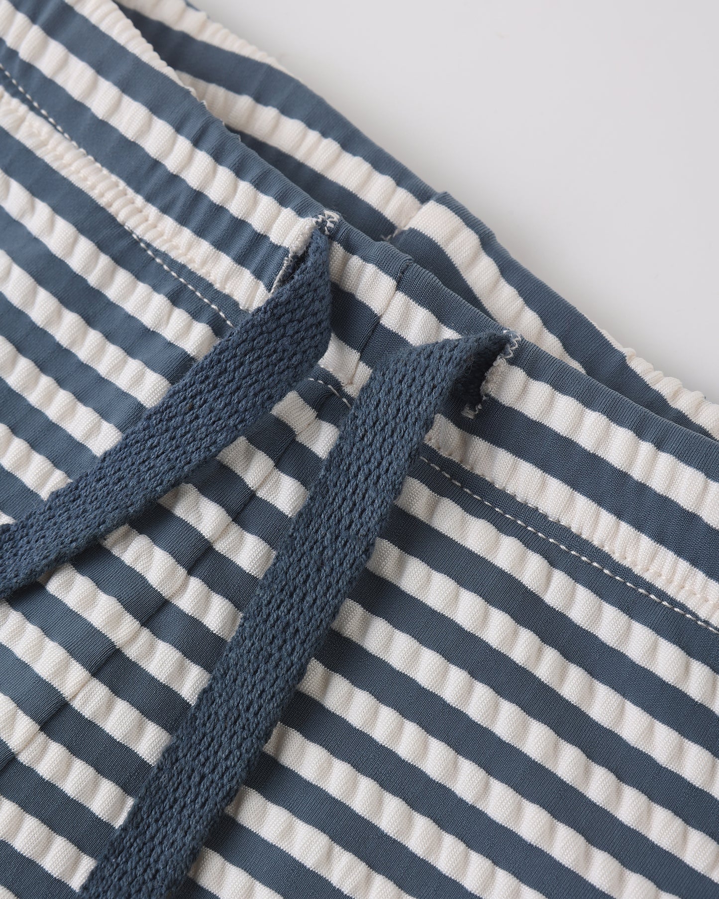 Boys Rashguard Set || Navy Stripe