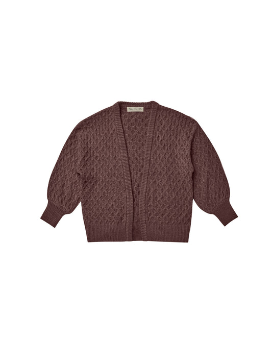 Gretel Cardigan | Plum
