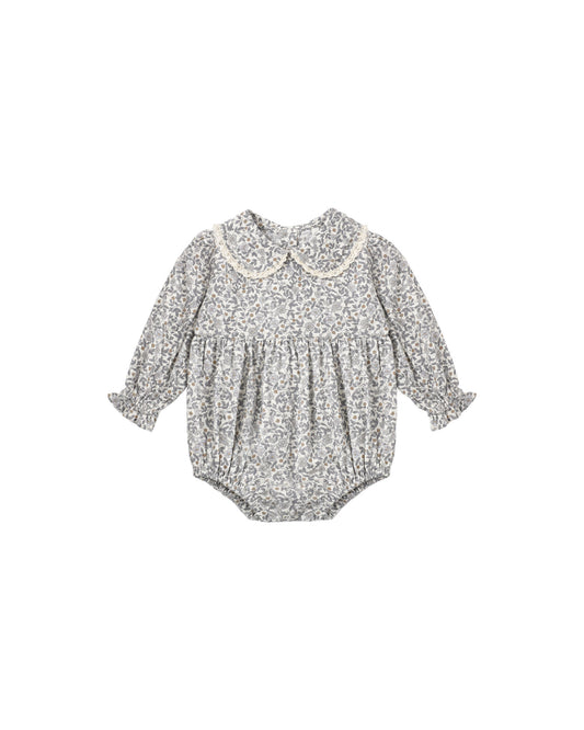 Cora Romper | Slate Floral