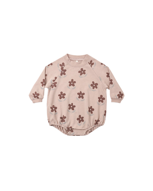 Crewneck Bubble Romper || Daisy