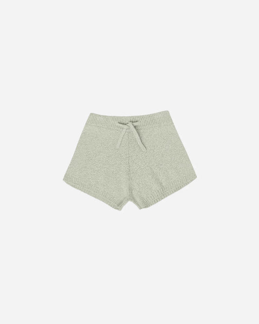 Knit Shorts | Heathered Laurel