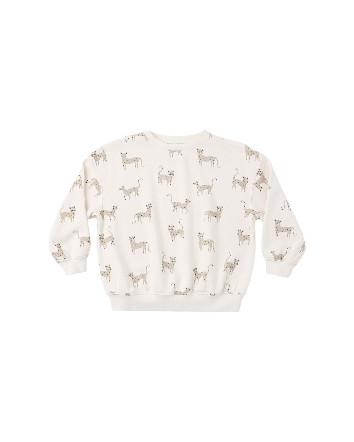 Relaxed Sweatshirt | Leopards