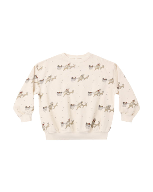 Relaxed Sweatshirt | Reindeer