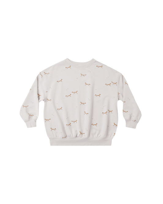 Relaxed Sweatshirt || Foxes