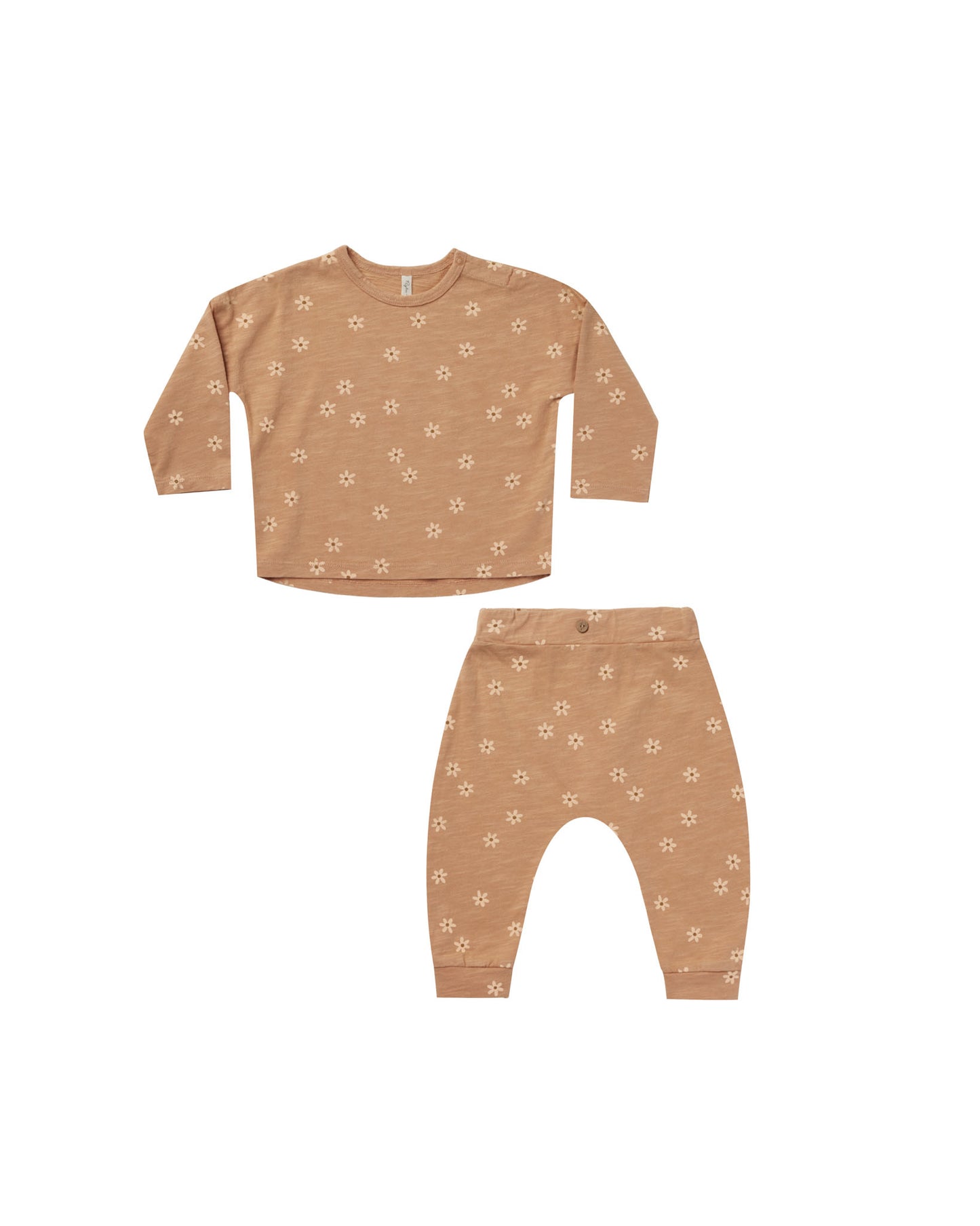 Long Sleeve Tee & Pant Set | Petite Daisy