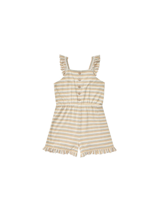 Addy Romper | Vintage Stripe