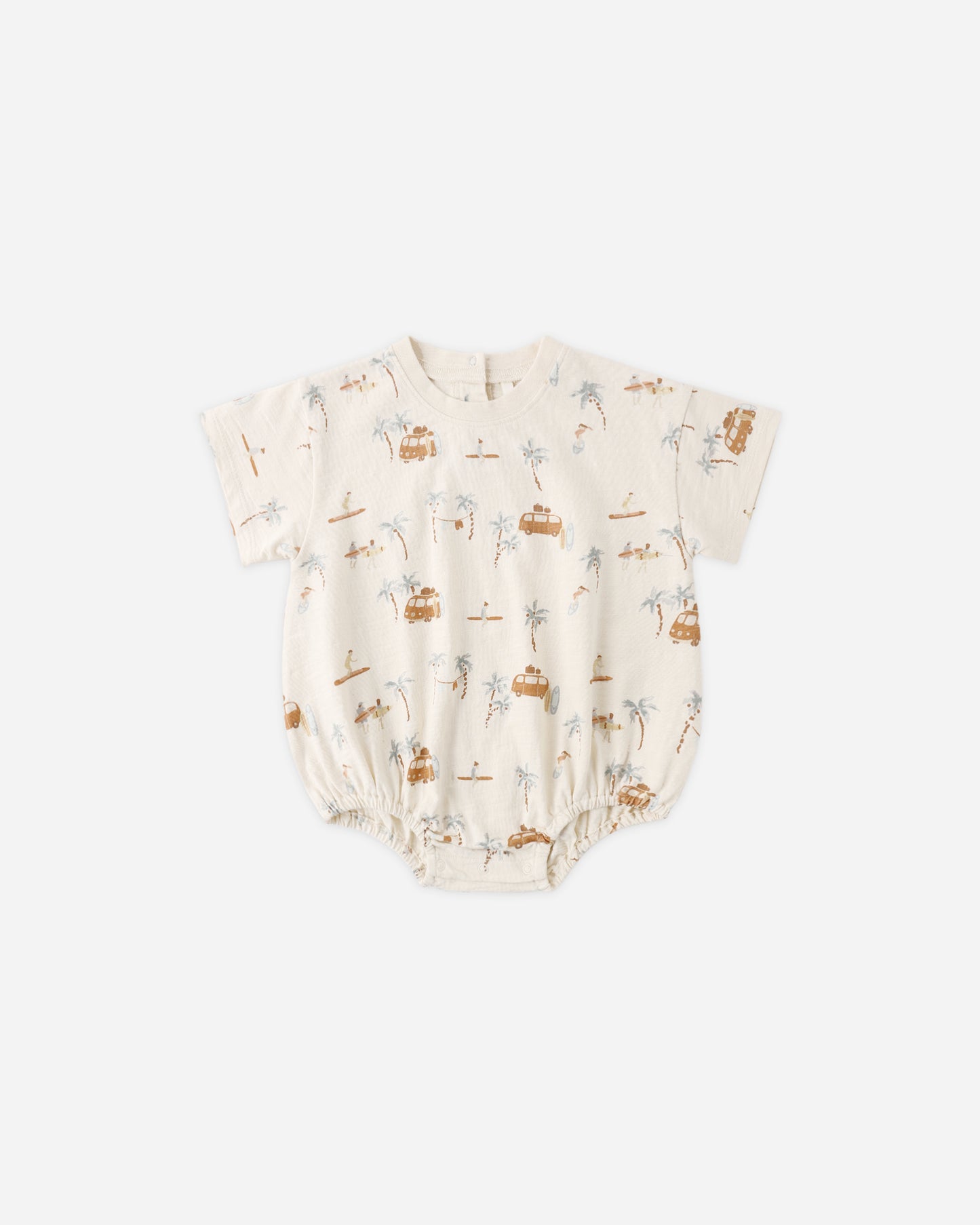 Relaxed Bubble Romper || Surf Town