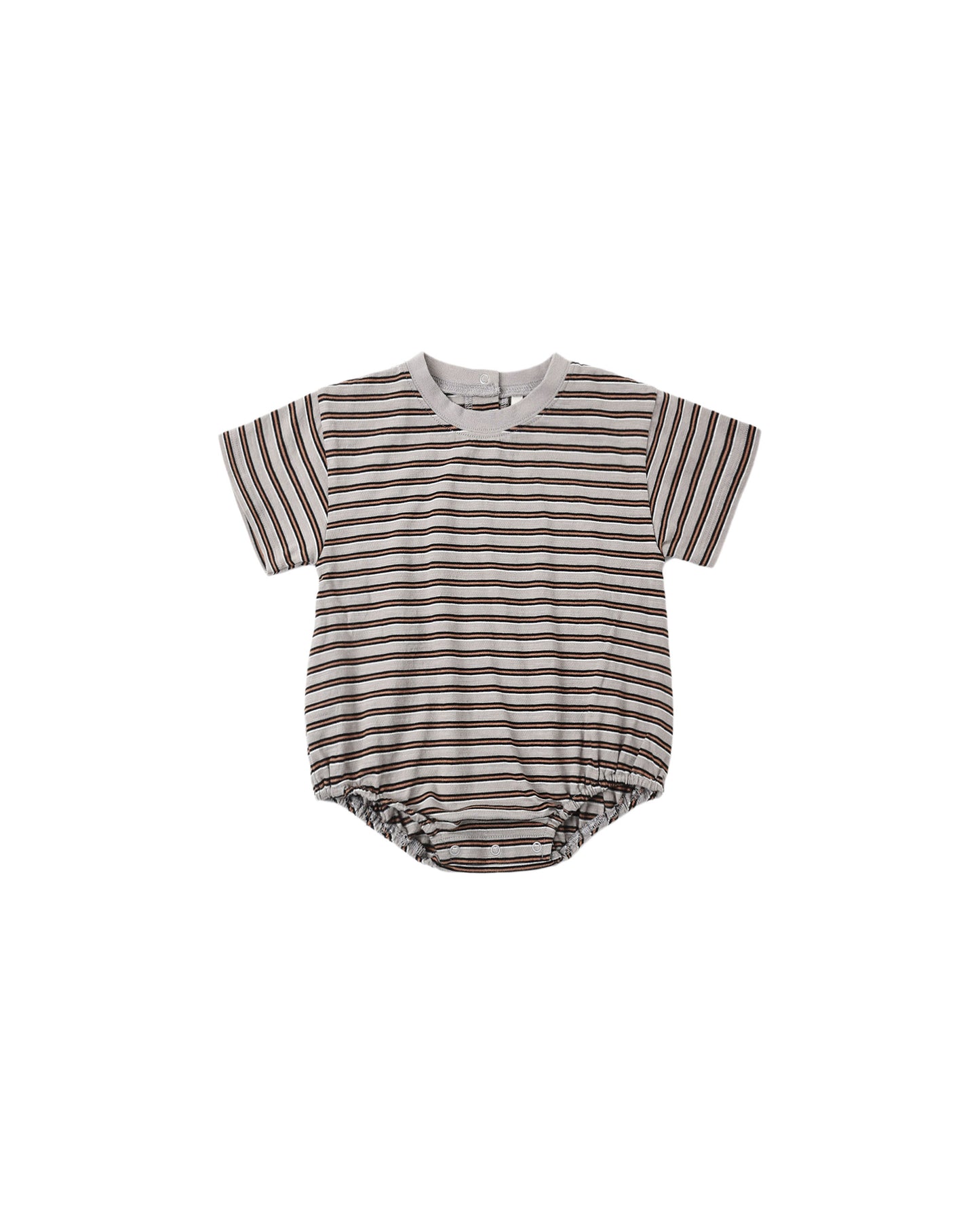Relaxed Bubble Romper | Vintage Stripe