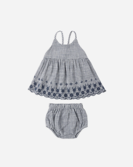 Zenni Set || Marine Gingham
