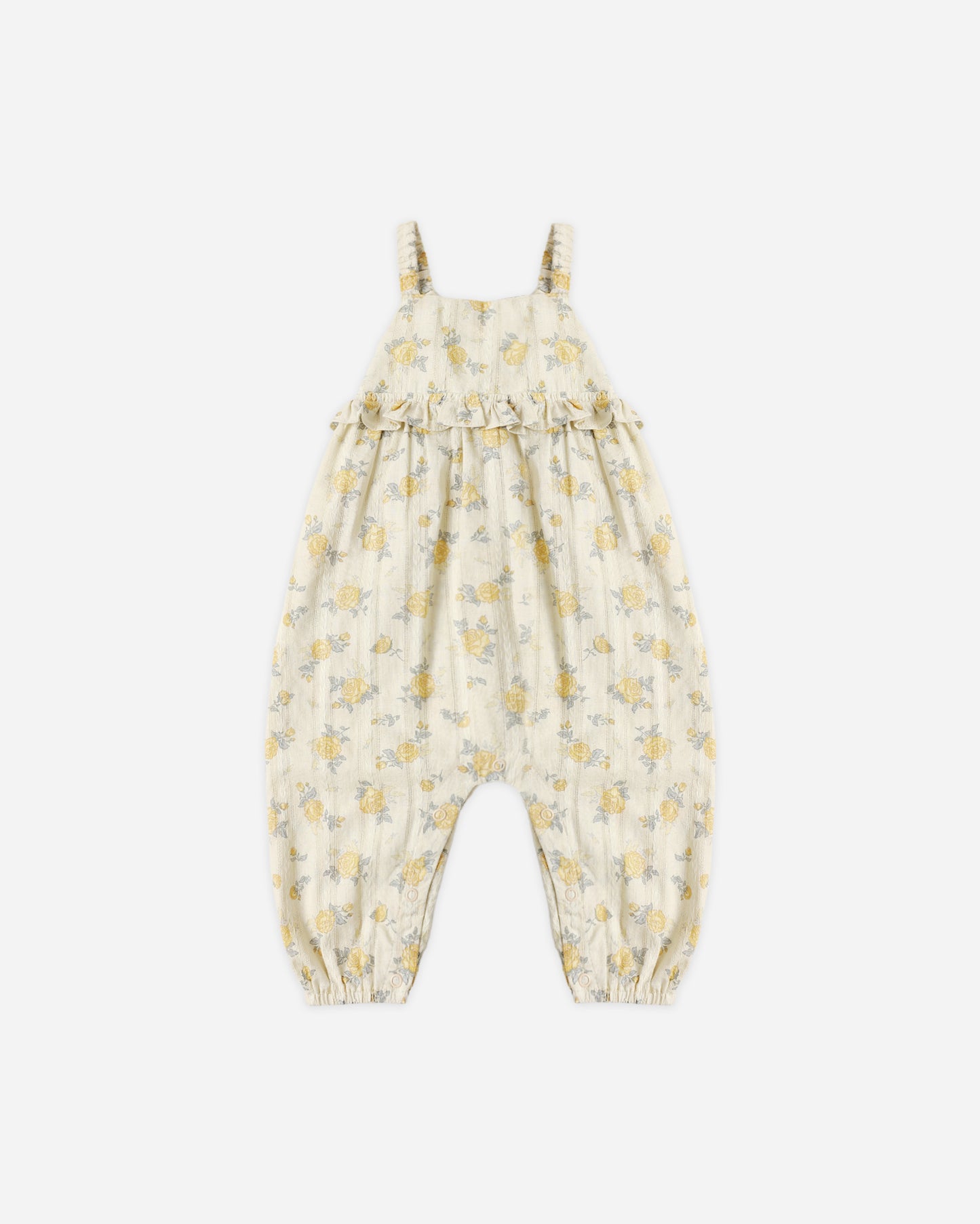 Kinsley Jumpsuit || Lemon Ditsy Flower