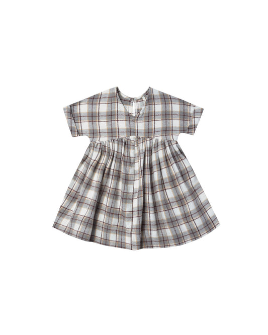 Maxwell Dress | Blue Flannel