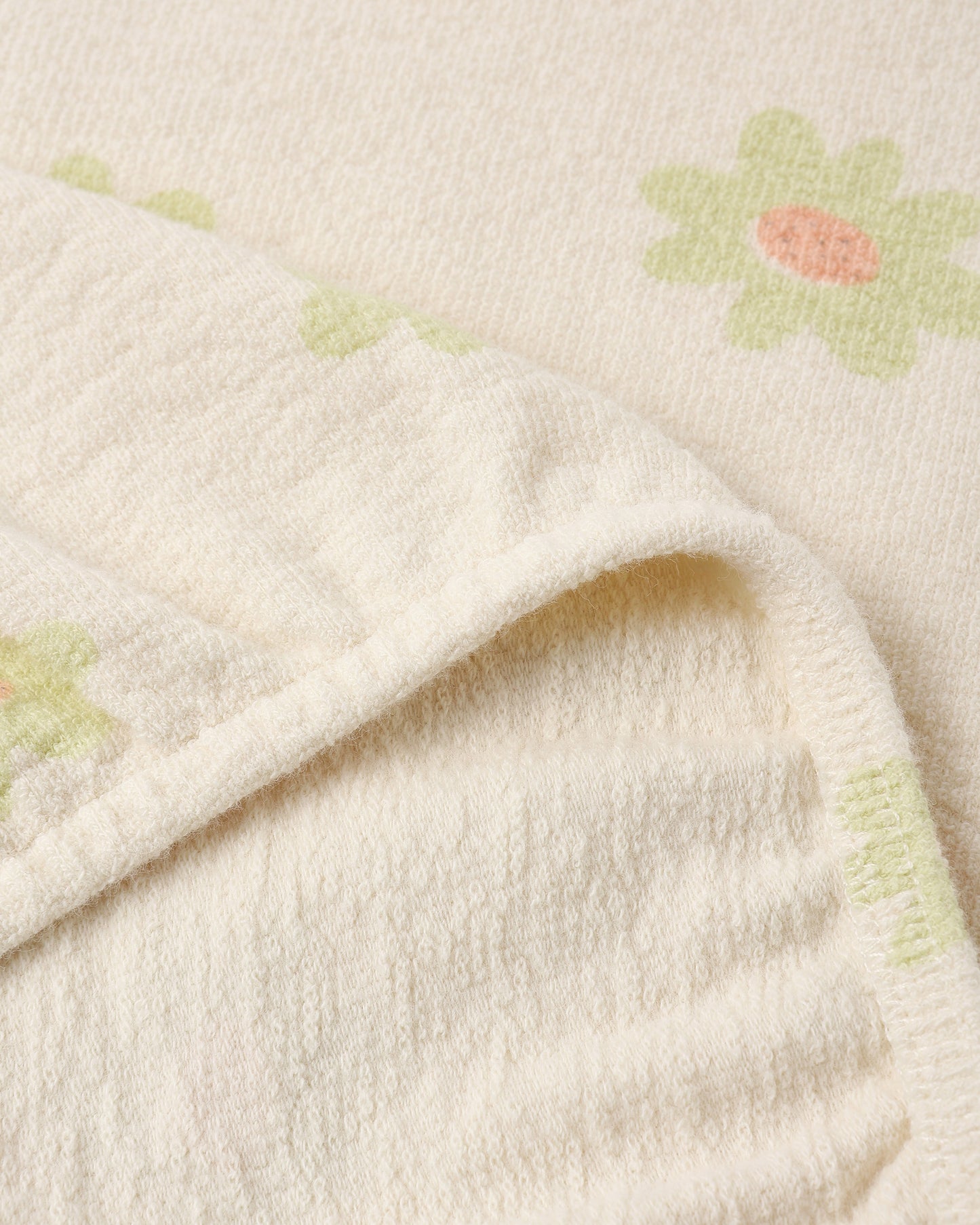 Spongey Knit Set || Yellow Daisy