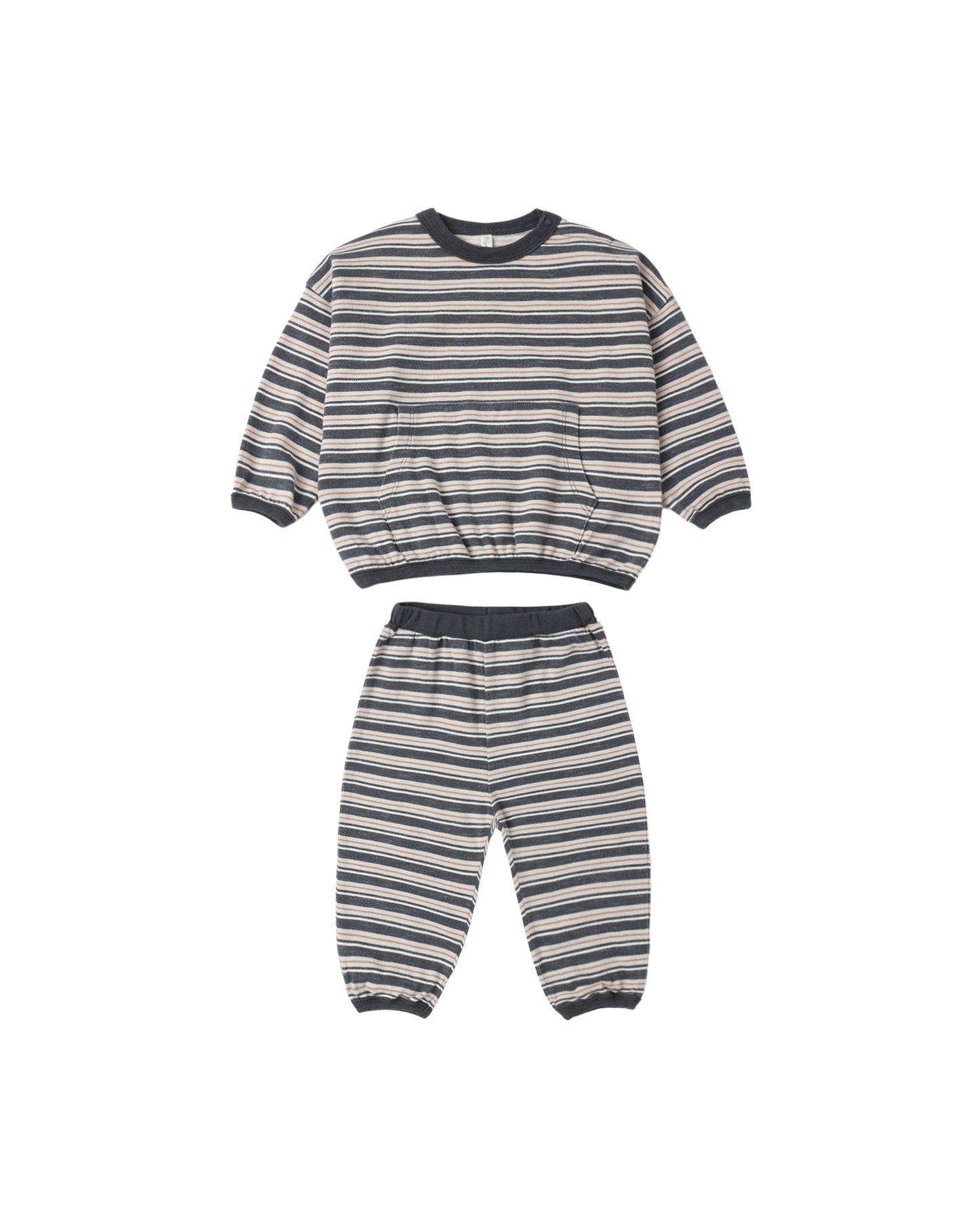 Relaxed Set || Blue Stripe