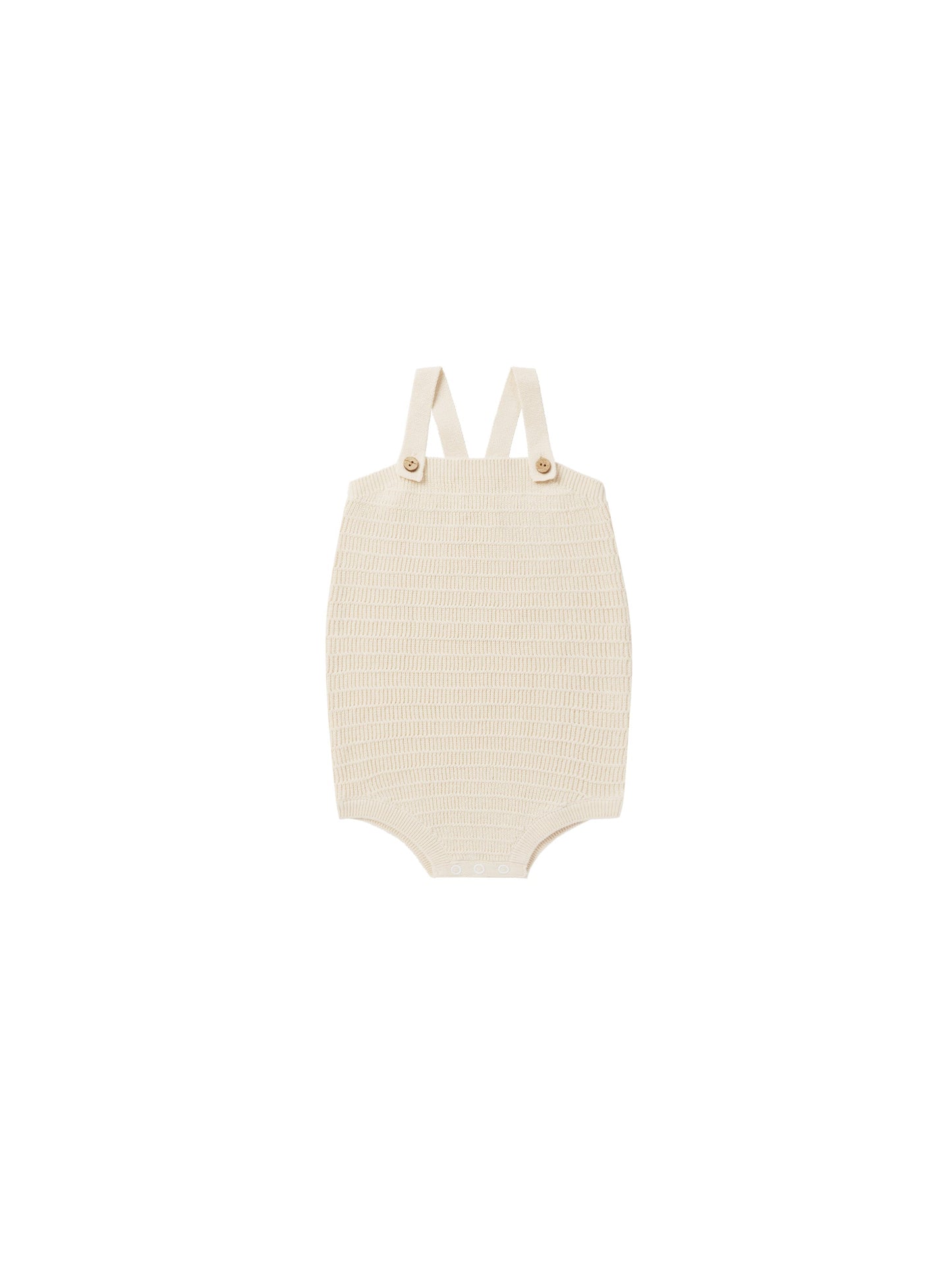 Knit Baby Romper | Natural