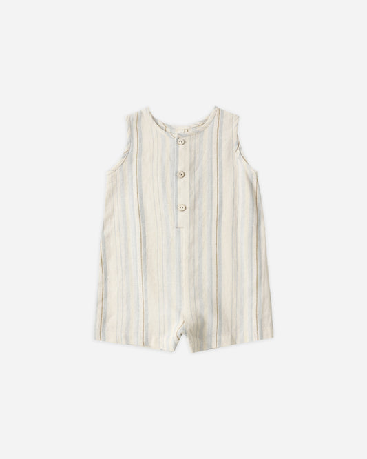Mavrick Romper || Sea Stripe
