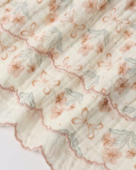 Tiered Mini Skirt || Blossom