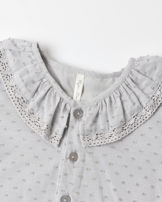 Bella Blouse | Dusty Blue