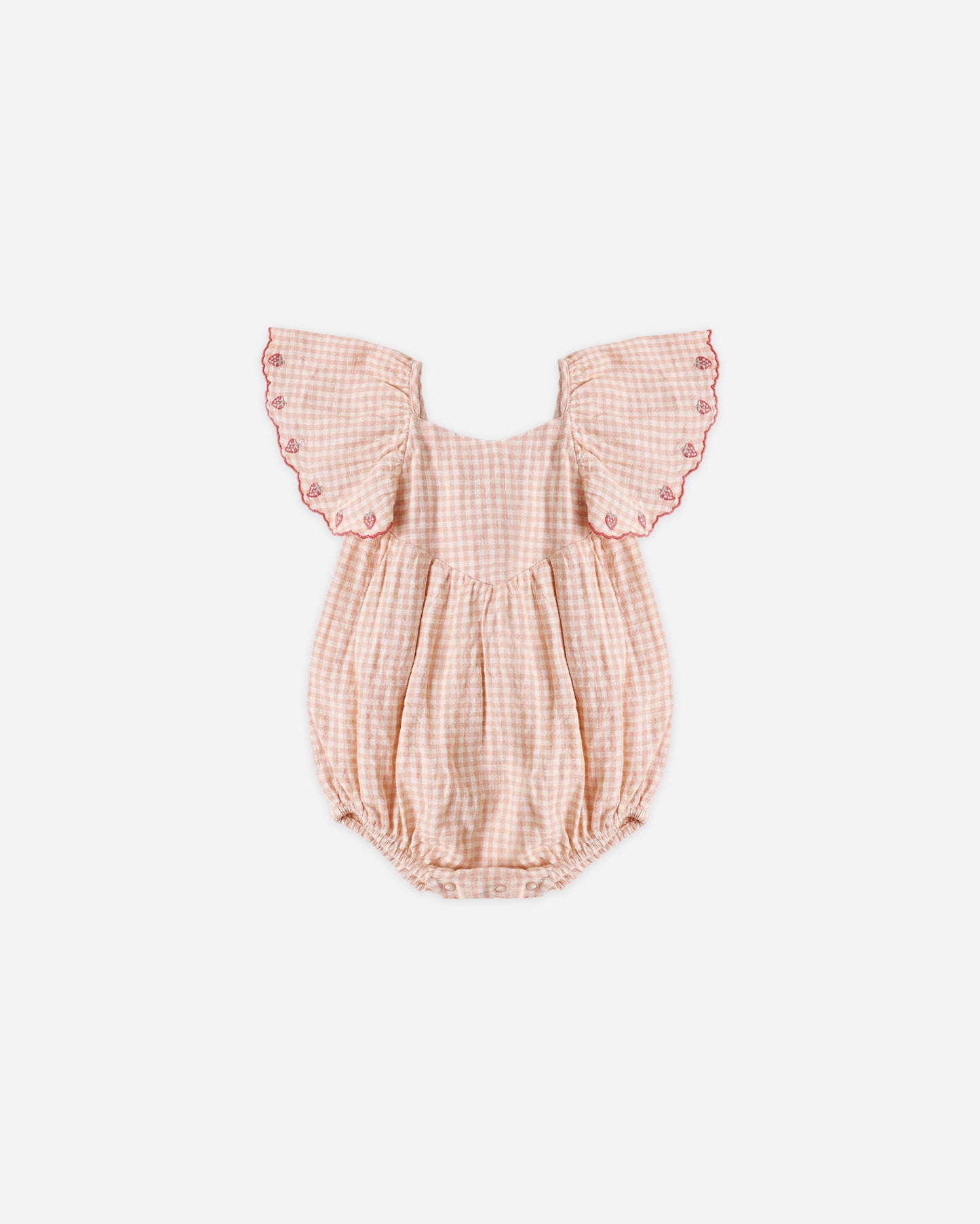 Roxy Romper || Petal Gingham