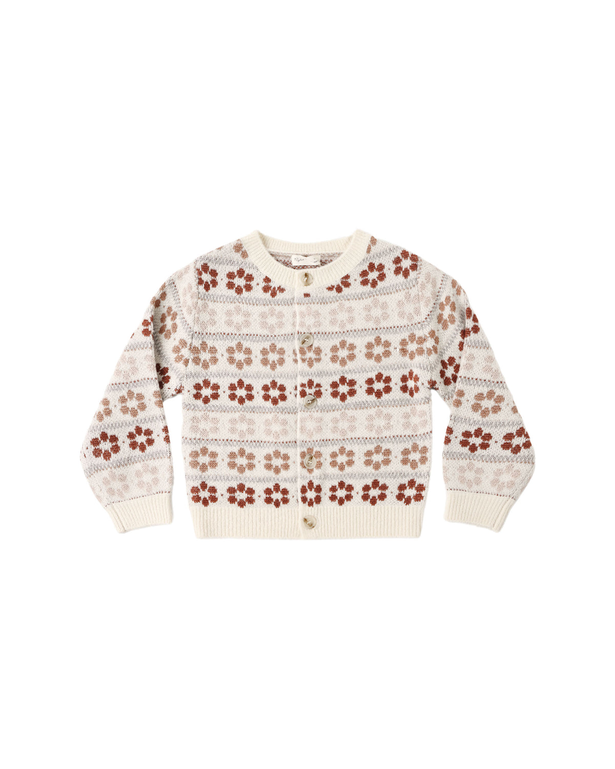Cheyenne Cardigan | Flower Fair Isle