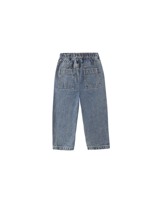 Baggy Pant || Indigo Denim